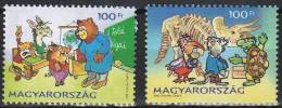 HUNGARY 2008 CULTURE Cartoon Paintings PHILA VILLAGE IV - Fine Set MNH - Unused Stamps