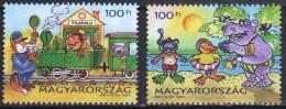 HUNGARY 2008 CULTURE Cartoon Paintings PHILA VILLAGE V - Fine Set MNH - Unused Stamps