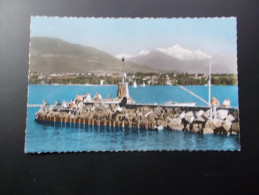 VERSOIX  Le Port Et Le Mont-Blanc   Années 60 - Versoix