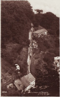 Vintage Sepia RP Postcard Entrance To Clovelly From Top Devon EA Sweetman - Clovelly