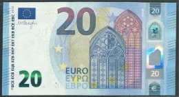 € 20   SPAIN  VA V001 A2  DRAGHI  UNC - 20 Euro