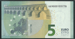 € 5 ITALY  SE S001 I2  DRAGHI  UNC - 5 Euro