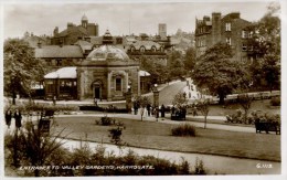 YORKS - HARROGATE -  ENTRANCE TO THE VALLEY GARDENS RP Y2837 - Harrogate