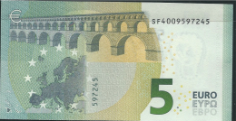 € 5 ITALY  SF S001 D1  DRAGHI  UNC - 5 Euro