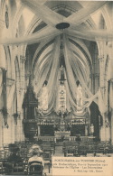 PONTCHARRA SUR TURDINE - Congrès Eucharistique , 8-9-10 Sept. 1911 - Intérieur De L'Eglise - Les Décorations - Pontcharra-sur-Turdine