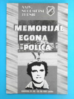 FOOTBALL YOUTH TOURNAMENT MEMORIAL E. POLIC 2001. Programme Calcio Torneo Programma HELLAS VERONA FC HNK RIJEKA VARTEKS - Match Tickets
