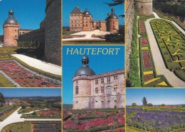 24---le Château De HAUTEFORT---Multi-vues---voir 2 Scans - Hautefort