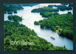 CANADA  -  Thousand Islands   Used Postcard As Scans - Thousand Islands