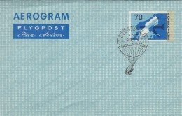 Sweden - Aerogram - First Day On Sale   H-719 - Covers & Documents