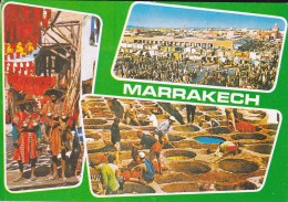 MAROC---MARRAKECH---Souvenir De Marrakech---voir 2 Scans - Marrakech