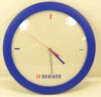 Horloge D'usine Offerte Par Berner, Années 1990 90' - Wanduhren