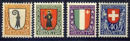 1923 COMPLETE SET PRO JUVENTUTE MH * - Nuovi