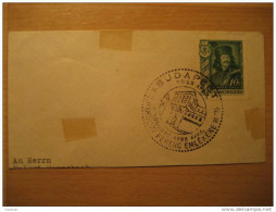 Budapest 1935 Stamp On Partial Cover HUNGARY - Cartas & Documentos