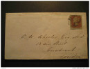 GB UK London Southampton 1847 One Penny B G + 4 Cancels Letter England Great Britain United Kingdom - Brieven En Documenten