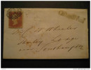 GB UK Clifton St Fins ? Southampton 1847 1848 ? One Penny G F + 4 Cancels Cover England Great Britain United Kingdom - Lettres & Documents