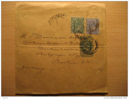UK GB 1904 London To Berlin Half P Wrapper Newspaper Faja Sobre Entero Postal Cover Stationery - Brieven En Documenten