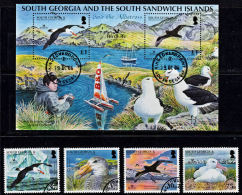 F0121 SOUTH GEORGIA 2006, Save The Albatross, Birds, Fine Used - Georgia Del Sud
