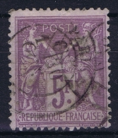 France:   Yv Nr 95 Type II   Gestempelt/used/obl. - 1876-1898 Sage (Type II)