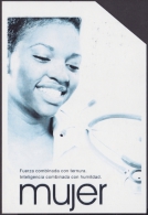 2010-EP-18 CUBA REVOLUCION. 2010. WOMAN DAY. DIA DE LA MUJER. POSTAL STATIONERY. ERROR DE COLOR Y DE CORTE. WOMAN. UNUSE - Lettres & Documents