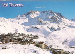 73. CPM. Savoie. Val Thorens. Panorama De La Station Et Des Pistes Du Massif De Péchet (les 3 Vallées) - Val Thorens