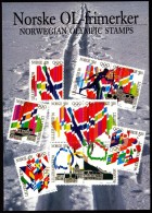 Norway Lillehammer 1994 / Olympic Games Lillehammer / Flags - Invierno 1994: Lillehammer