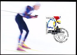 Norway Lillehammer 1994 / Olympic Games Lillehammer / Flags, Cross Country Skiing - Invierno 1994: Lillehammer