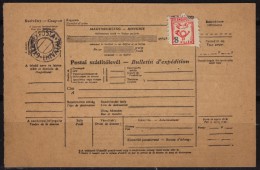 Post Office - CHILDREN POST OFFICE / PACKET Sending FORM - Abroad / HUNGARY 1930´s  - Parcel Post - Postpaketten