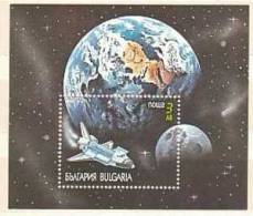BULGARIA \ BULGARIE - 1991 - Conquete De L´espace - Navettes Spatiales  Bl** - Blocks & Kleinbögen