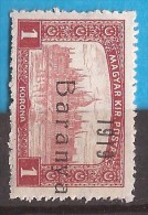 1919  18-34   BARANYA  UNGARN SERBIA JUGOSLAVIJA OVERPRINT  INTERESSANT  - TYP II NEVER  HINGED - Baranya