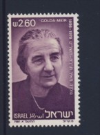 ISRAEL 1981 GOLDA MEIR  YVERT N°785  NEUF MNH** - Ongebruikt (zonder Tabs)