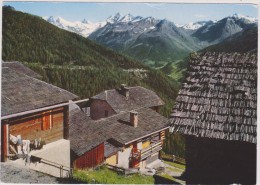 SUISSE,HELVETIA,SWITZERLAND,CHANDOLIN,VALAIS,ZINAL,SIERRE,PIED WEISSHORN,vall D´anniviers - Anniviers