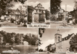 Glauchau - S/w Mehrbildkarte 1 - Glauchau