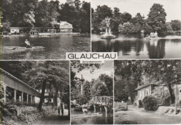 Glauchau - S/w Mehrbildkarte 3 - Glauchau