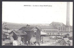 BEAUVAL - La Gare Et Usine SAINT Frères - Beauval