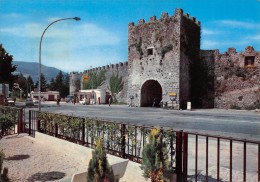 03848 "RIETI - PORTA D'ARCI SEC. XIII" DISTRIB. SHELL-CALTEX, ANIMATA, AUTO '60. FOTOCOLOR KODAK.  CART. NON SPED. - Rieti