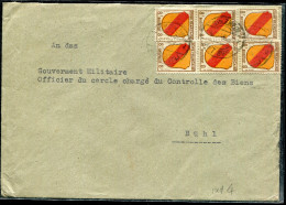 OCCUPATION FRANCAISE EN ALLEMAGNE - N° 4 (6) SUR LETTRE DE SINZHEIM LE 14/10/1946 POUR BUHL - TB - Sonstige & Ohne Zuordnung