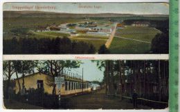 Truppenlager, Hammelburg, 1914,  Verlag: ---------,  Postkarte Ohne  Frankatur,  Stempel, HAMMELBURG 12.12.14 - Hammelburg