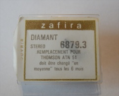 ZAFIRA DIAMANT STEREO NEUF SCELLE REFERENCE 6879.3 POUR THOMSON ATN 51 TOURNE DISQUE CHAINE HIFI - Accessoires, Pochettes & Cartons