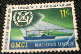 United Nations 1964 Inter-Governmental Maritime Consultative Organization Or I.M.C.O. 11c - Used - Usados