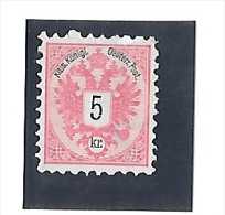 1883 5 KEUZER BZ..9,5 ** - Neufs