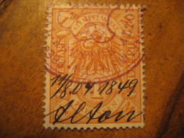 PREUSSEN Prussia 1 M Stempelmarke Revenue Fiscal Tax Postage Due Official GERMANY - Sonstige & Ohne Zuordnung