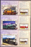 R. D. Du Congo 2006 - Trains Classiques I - 3 BF ** Neufs // Mnh - Mint/hinged