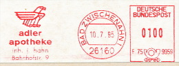 Freistempel 1272 Adler Vogel Apotheke - Marcophilie - EMA (Empreintes Machines)
