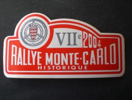 RALLY MONTE CARLO 2004 STORICO VII ADESIVO - Kleding, Souvenirs & Andere