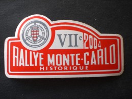 RALLY MONTE CARLO 2004 STORICO VII ADESIVO - Kleding, Souvenirs & Andere