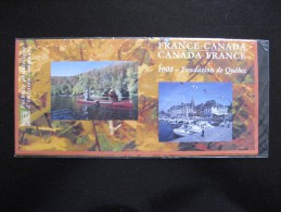 TB Pochette D´émissions Commune: Canada - France : P 4192 De 2008 , Neufs XX. Fondation De Québec .Avec Timbres. - Sonstige & Ohne Zuordnung