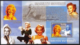 R. D. Du Congo 2006 - Actrices Américaines, Marylin Monroe III - BF ** Neufs // Mnh - Mint/hinged