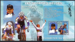 R. D. Du Congo 2006 - Sportifs Belges, Cyclisme, Bart Wellens - BF ** Neufs // Mnh - Nuevos