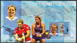 R. D. Du Congo 2006 - Sportifs Belges, Tennis, Kim Clijsters - BF ** Neufs // Mnh - Ongebruikt