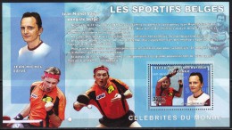 R. D. Du Congo 2006 - Sportifs Belges, Tennis De Table, Jean-Michel Saive - BF ** Neufs // Mnh - Ongebruikt